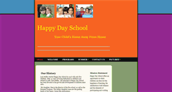 Desktop Screenshot of happydayschoolinc.com